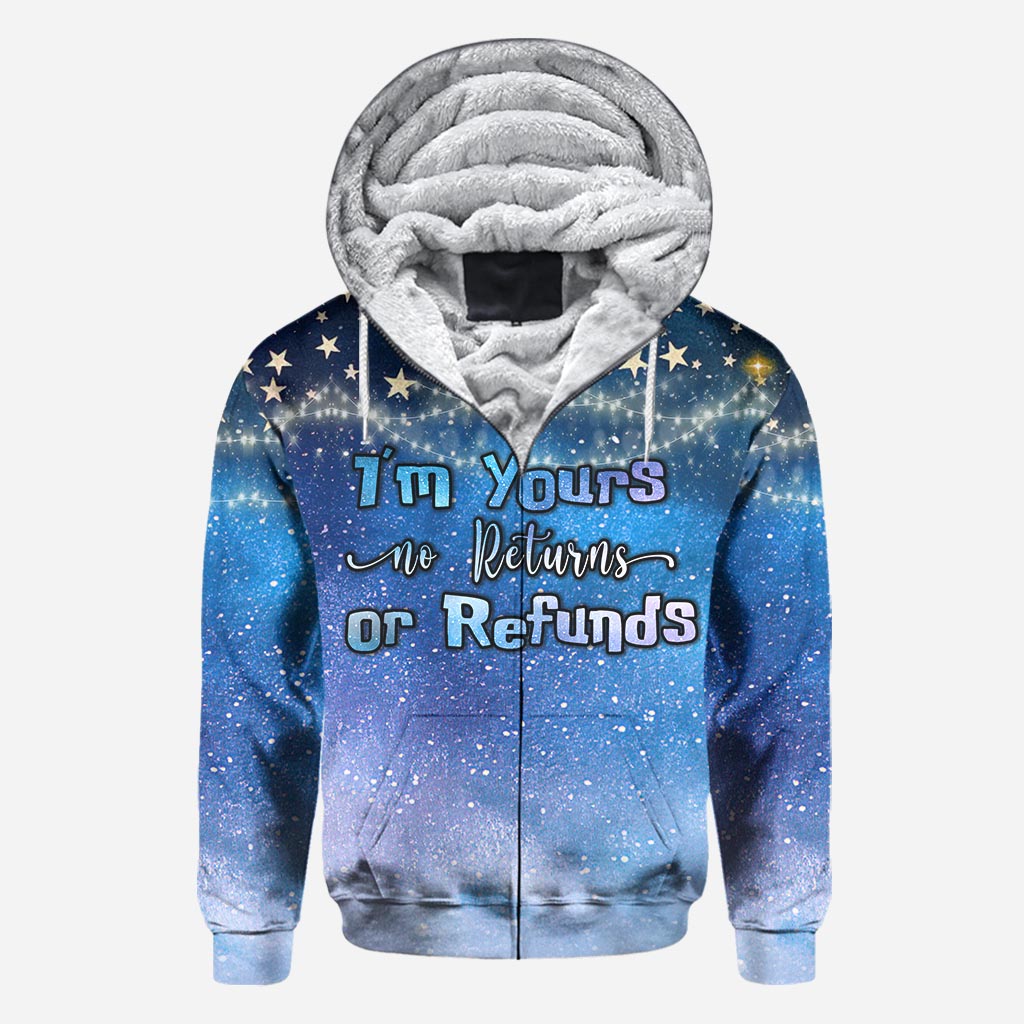 Personalized Couple Ohana Hoodie Galaxy Print Custom Names Gift All Over Shirt GradoCreations