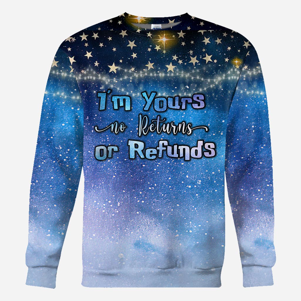 Personalized Couple Ohana Hoodie Galaxy Print Custom Names Gift All Over Shirt GradoCreations