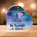 Personalized Acrylic Couple Plaque Custom Name Gift for Valentines Custom Shaped Acrylic Plaque GradoCreations