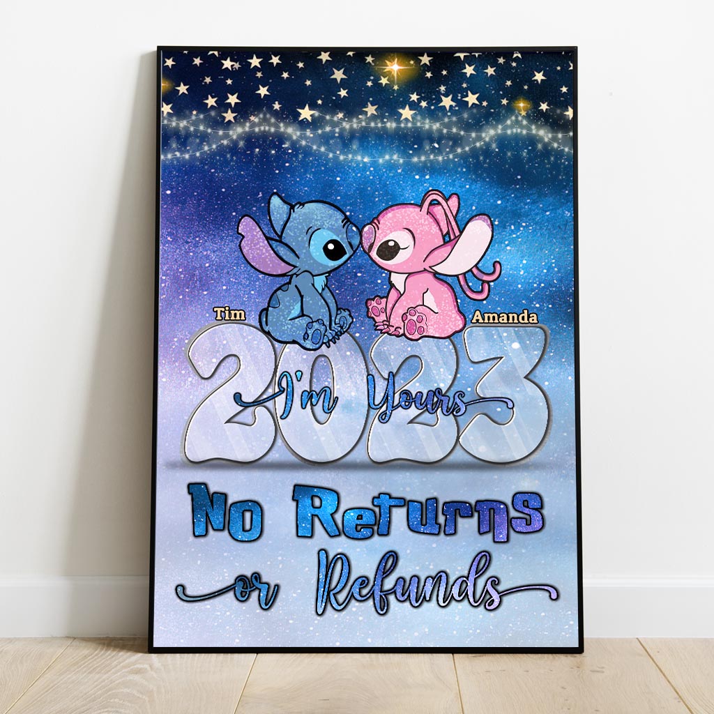 Personalized Canvas Art for Couples - Custom Name Ohana Print Gift Canvas and Poster GradoCreations