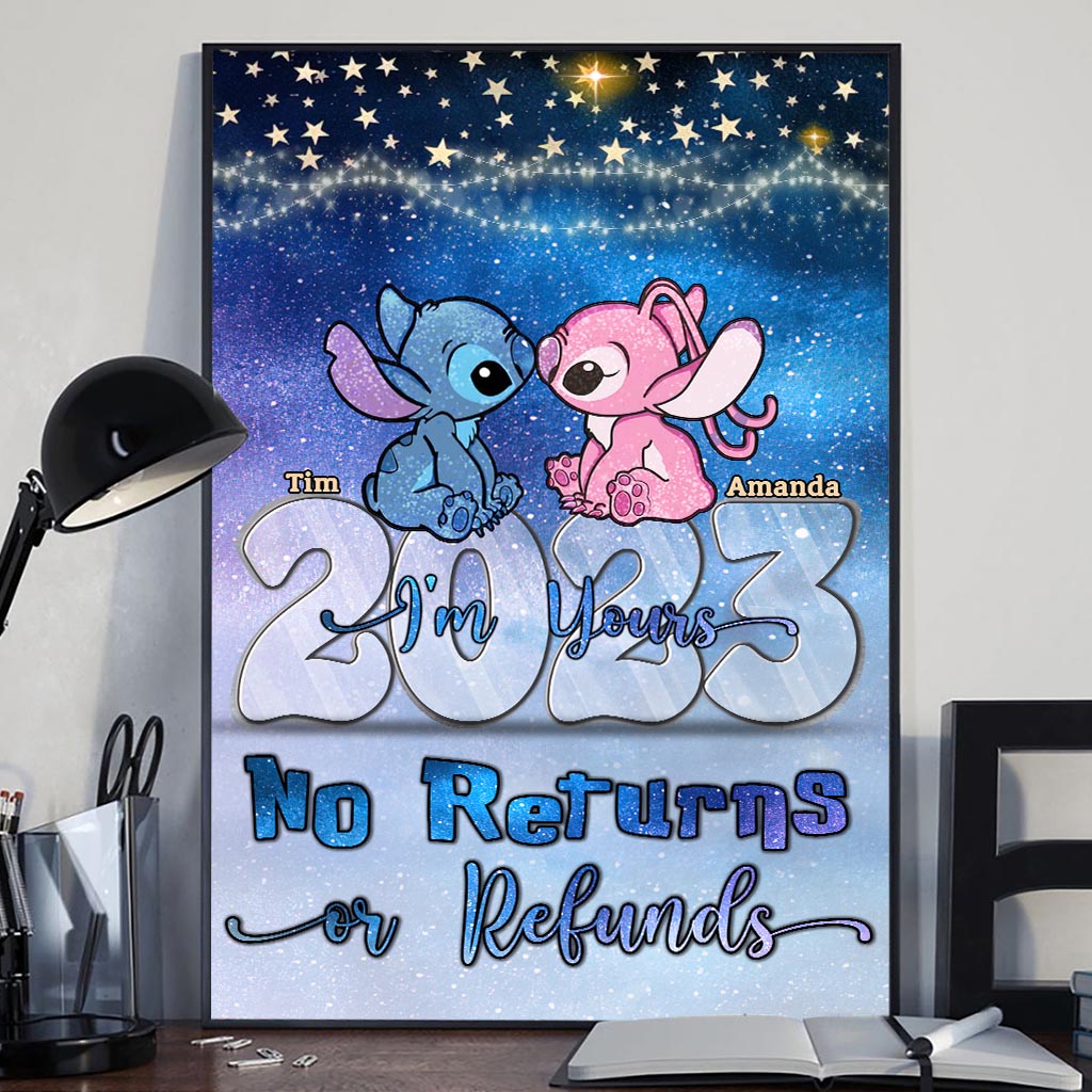 Personalized Canvas Art for Couples - Custom Name Ohana Print Gift Canvas and Poster GradoCreations