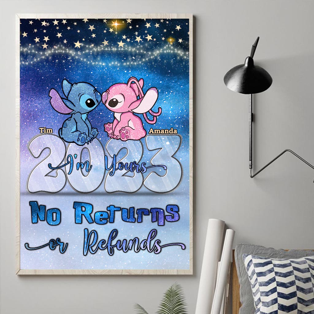 Personalized Canvas Art for Couples - Custom Name Ohana Print Gift Canvas and Poster GradoCreations
