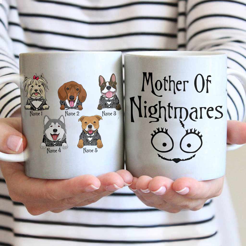 Personalized Dog Mug Custom Names for Dog Lovers Gift Mug GradoCreations