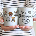 Personalized Dog Mug Custom Names for Dog Lovers Gift Mug GradoCreations