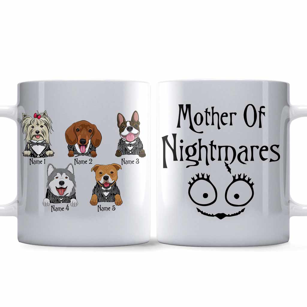 Personalized Dog Mug Custom Names for Dog Lovers Gift Mug GradoCreations