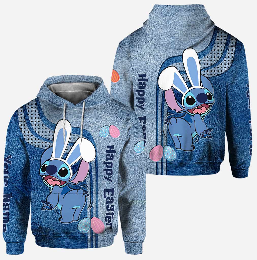 Personalized Easter Hoodie and Leggings Set Custom Name Gift Hoodie & Leggings GradoCreations
