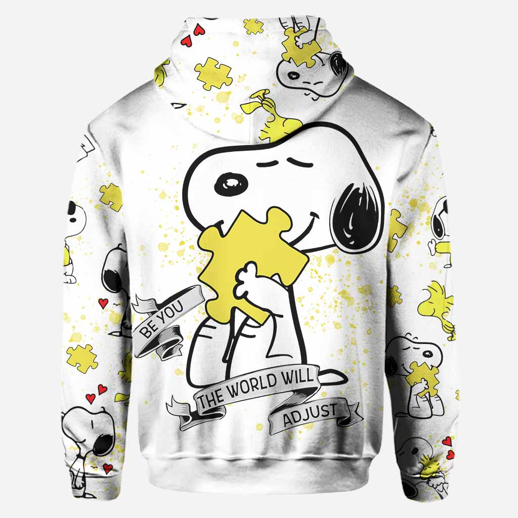 Personalized Autism Awareness Hoodie and Leggings Set for Kids Hoodie & Leggings GradoCreations