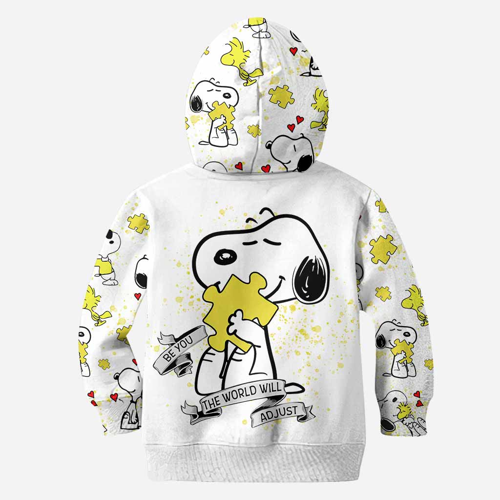 Personalized Autism Awareness Hoodie and Leggings Set for Kids Hoodie & Leggings GradoCreations