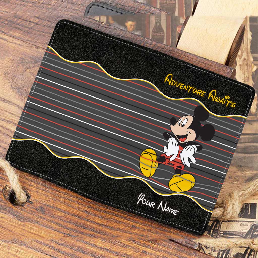 Personalized Mouse Passport Holder Custom Name Travel Gift for Kids Passport Holder GradoCreations
