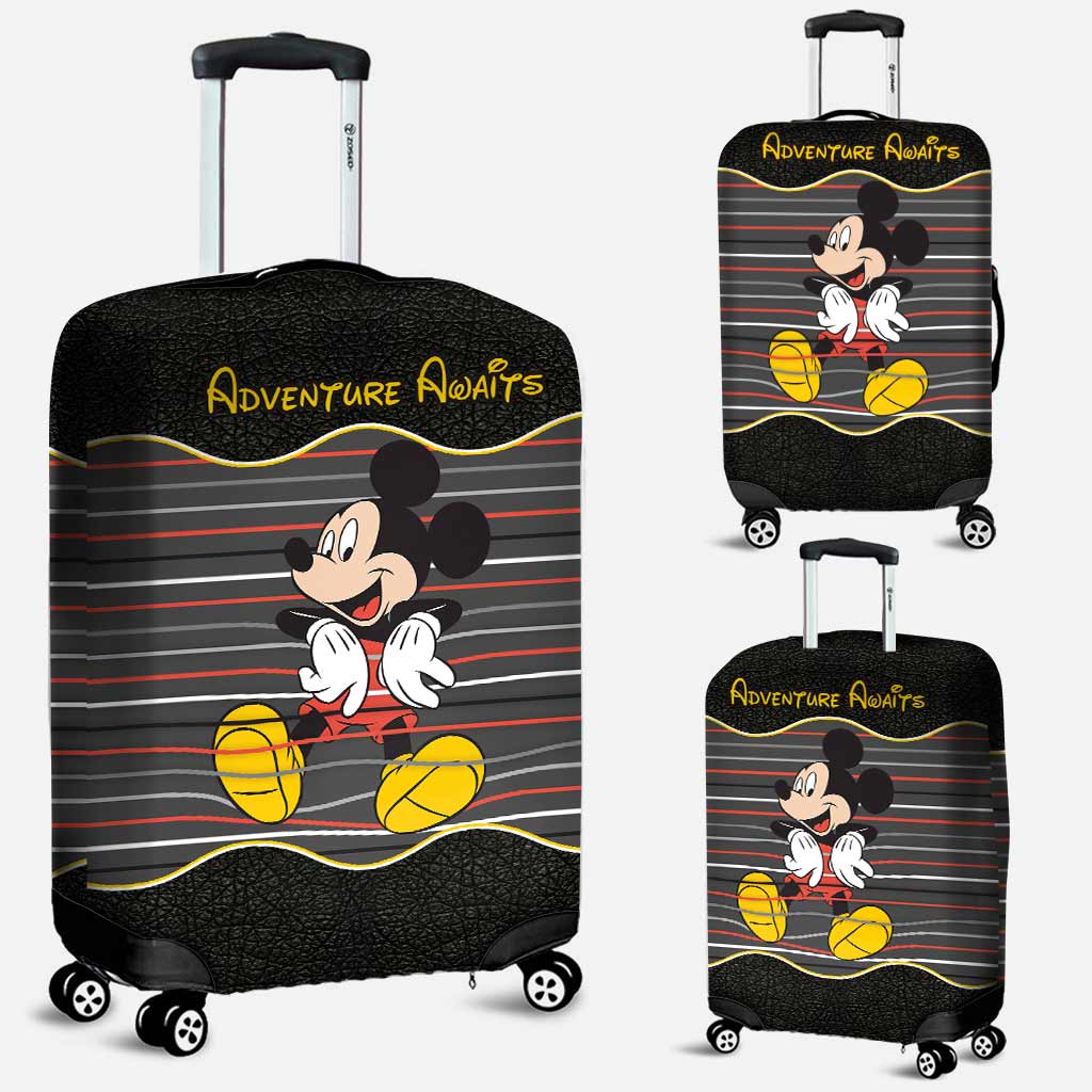 Personalized Disney Mickey Mouse Luggage Cover for Travel Luggage Cover GradoCreations