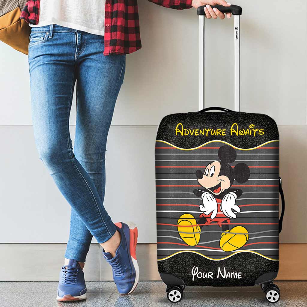 Personalized Disney Mickey Mouse Luggage Cover for Travel Luggage Cover GradoCreations