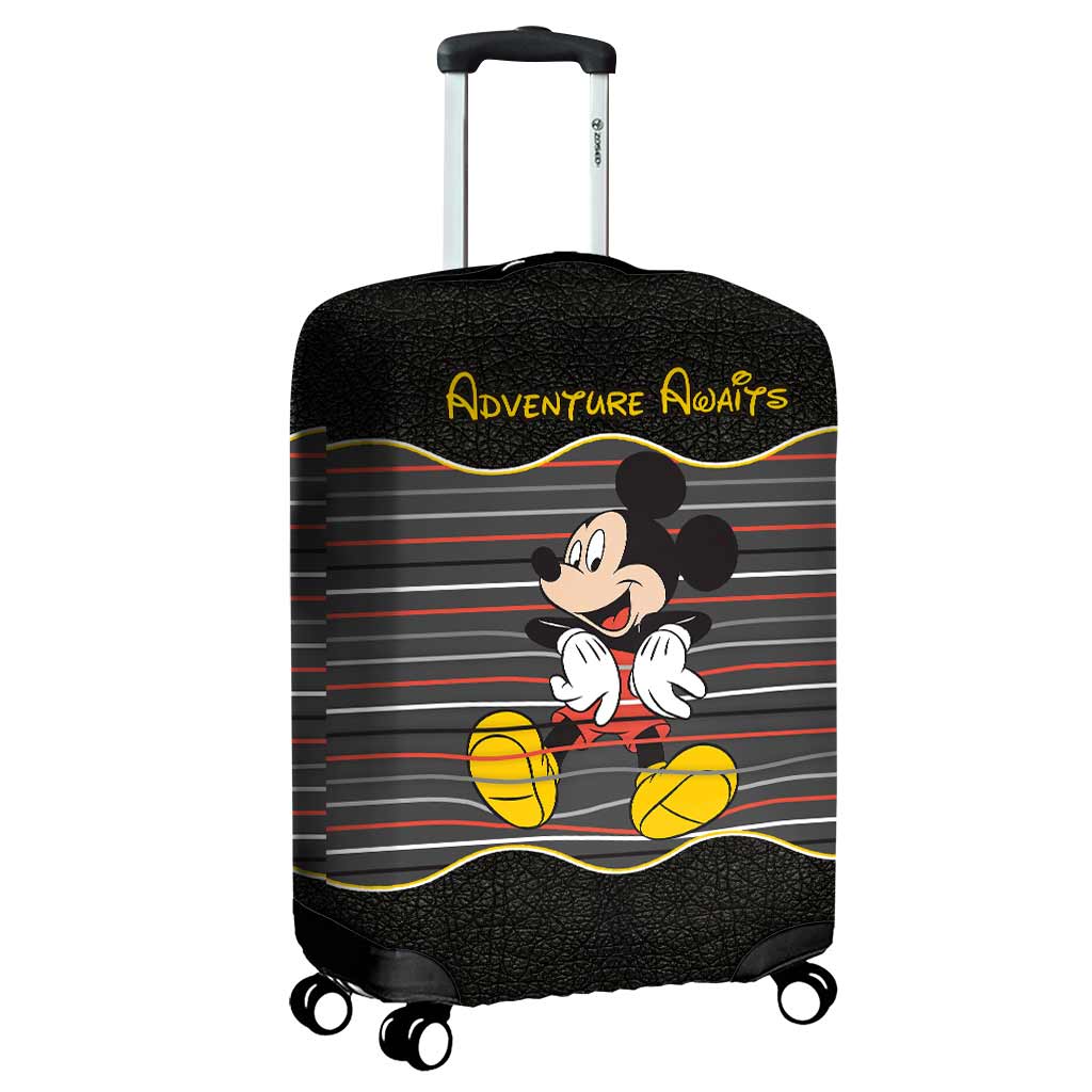 Personalized Disney Mickey Mouse Luggage Cover for Travel Luggage Cover GradoCreations