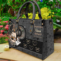 Personalized Leather Handbag for Grandma with Custom Names - Mother's Day Gift Leather Handbag GradoCreations
