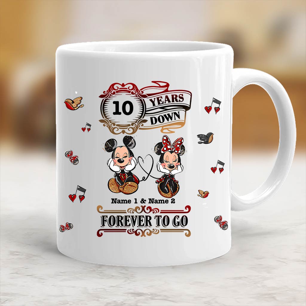 Personalized Couple Mug with Custom Names Unique Gift Idea Mug GradoCreations