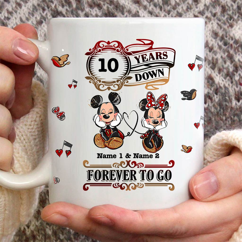 Personalized Couple Mug with Custom Names Unique Gift Idea Mug GradoCreations