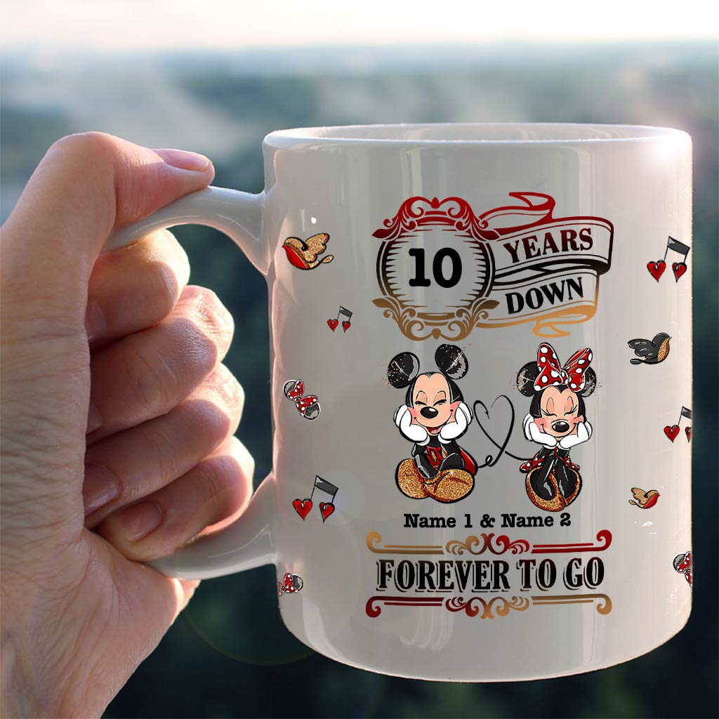 Personalized Couple Mug with Custom Names Unique Gift Idea Mug GradoCreations