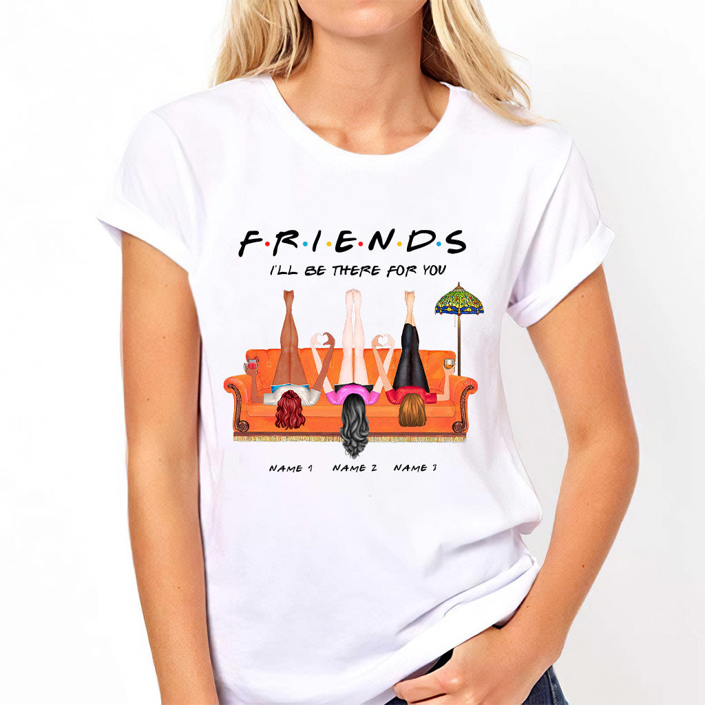 Personalized Bestie T-Shirt & Hoodie with Custom Names Gift T-shirt & Hoodie GradoCreations
