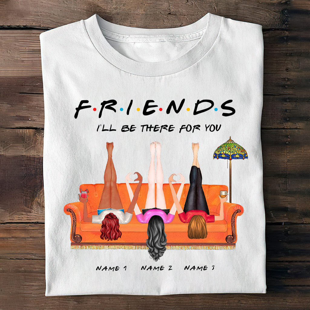 Personalized Bestie T-Shirt & Hoodie with Custom Names Gift T-shirt & Hoodie GradoCreations