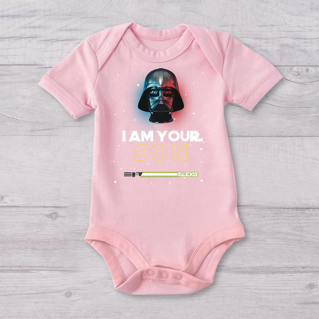 Personalized Star Wars Father and Son T-Shirt & Onesie Set Gift T-shirt And Baby Onesie GradoCreations