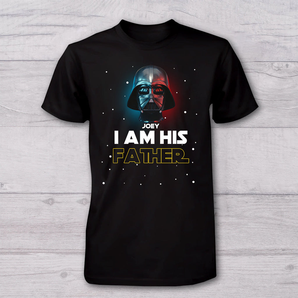 Personalized Star Wars Father and Son T-Shirt & Onesie Set Gift T-shirt And Baby Onesie GradoCreations