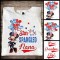 Personalized Independence Day Grandma T-shirt and Hoodie Gift T-shirt & Hoodie GradoCreations