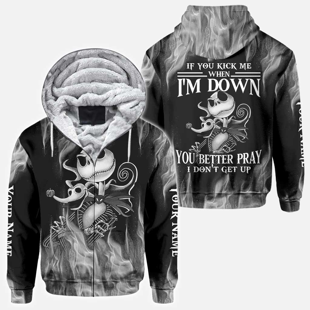 Personalized All Over Print Hoodie Custom Name Gift for Halloween All Over Shirt GradoCreations