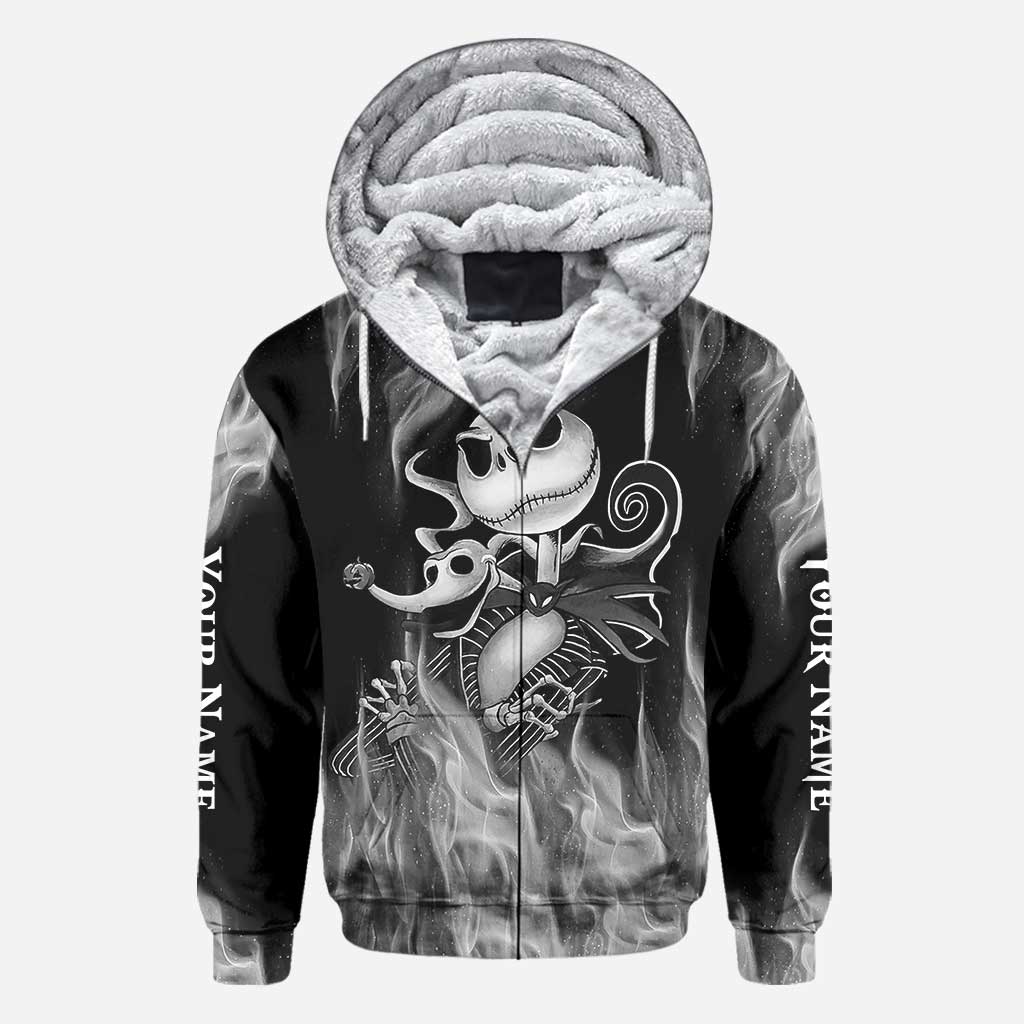Personalized All Over Print Hoodie Custom Name Gift for Halloween All Over Shirt GradoCreations