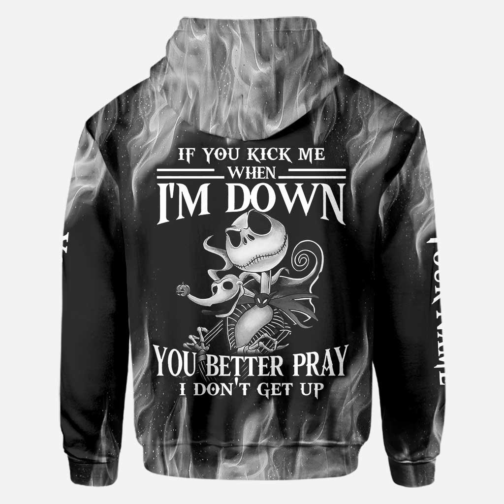 Personalized All Over Print Hoodie Custom Name Gift for Halloween All Over Shirt GradoCreations