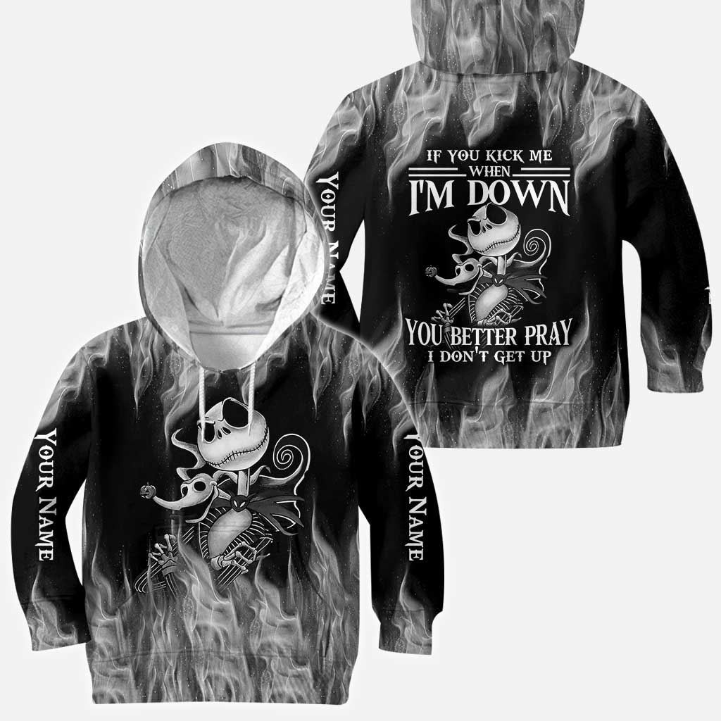 Personalized All Over Print Hoodie Custom Name Gift for Halloween All Over Shirt GradoCreations