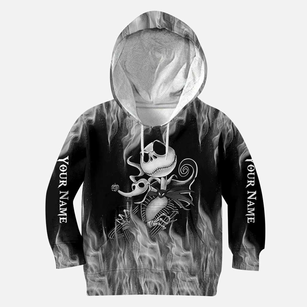 Personalized All Over Print Hoodie Custom Name Gift for Halloween All Over Shirt GradoCreations