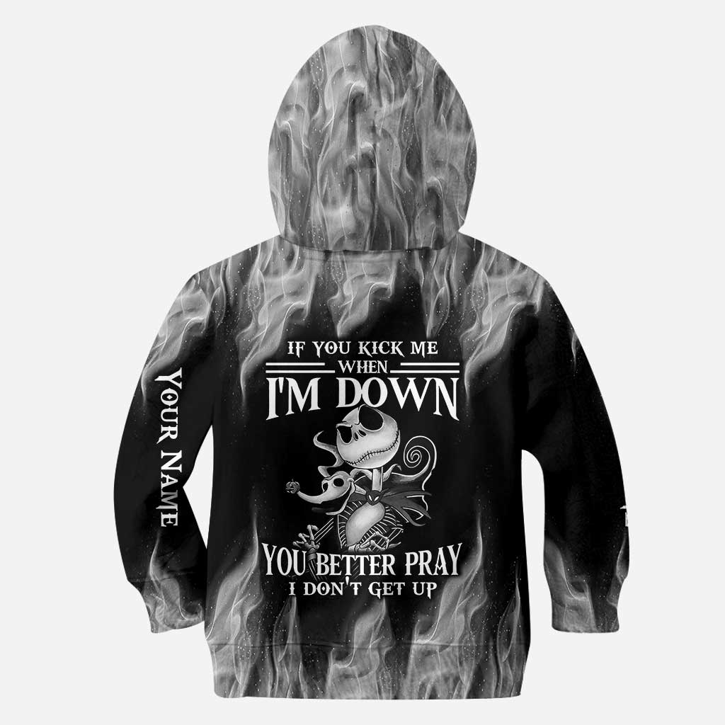 Personalized All Over Print Hoodie Custom Name Gift for Halloween All Over Shirt GradoCreations
