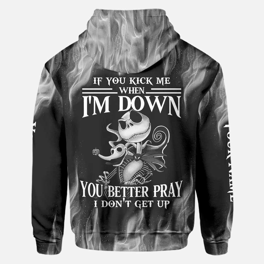 Personalized All Over Print Hoodie Custom Name Gift for Halloween All Over Shirt GradoCreations