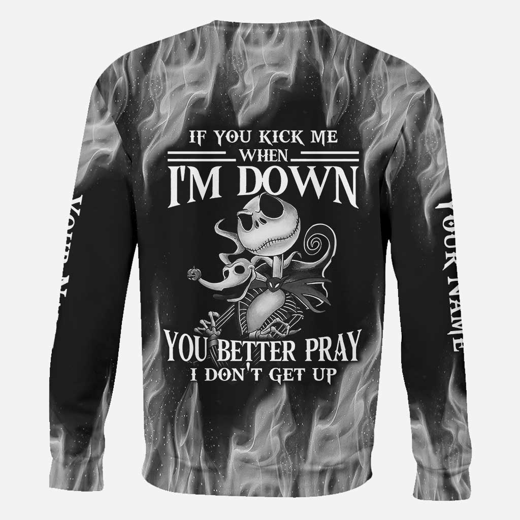 Personalized All Over Print Hoodie Custom Name Gift for Halloween All Over Shirt GradoCreations
