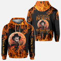 Personalized Halloween All Over Print Hoodie Custom Name Gift All Over Shirt GradoCreations