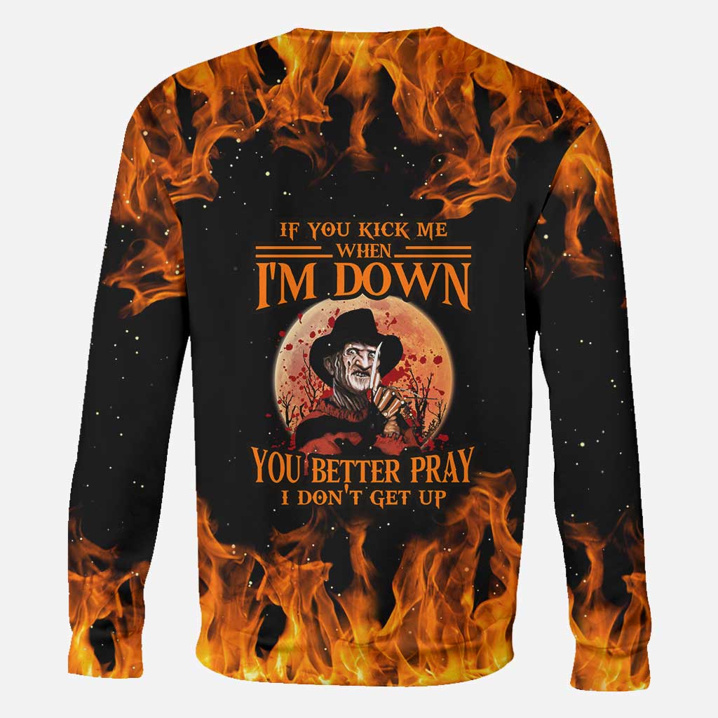 Personalized Halloween All Over Print Hoodie Custom Name Gift All Over Shirt GradoCreations