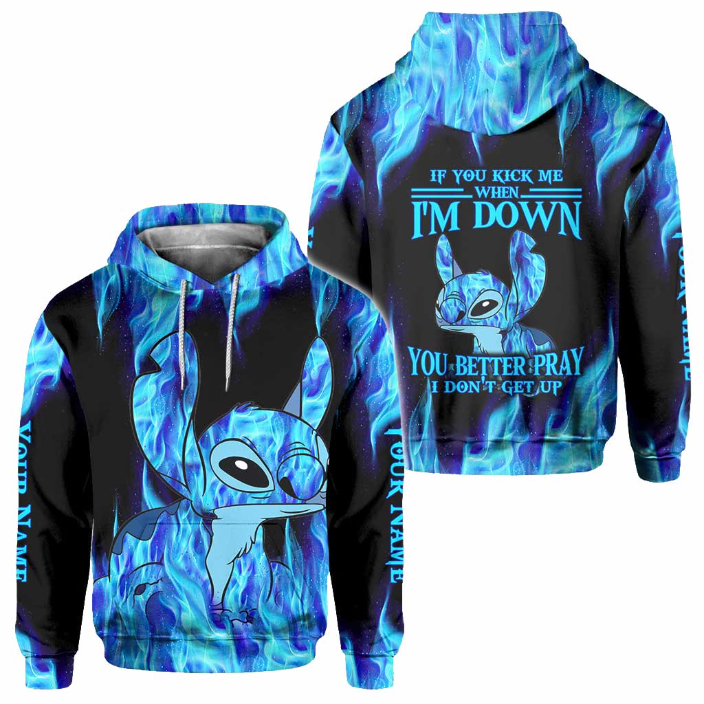 Personalized All-Over T-Shirt and Hoodie with Custom Name Gift All Over Shirt GradoCreations