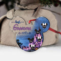 Personalized Transparent Christmas Ornament for Grandma | Custom Name Gift One-sided Ornament GradoCreations