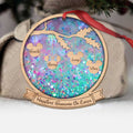 Personalized Happiest Grandma On Earth Ornament Custom Name Gift Ornament GradoCreations