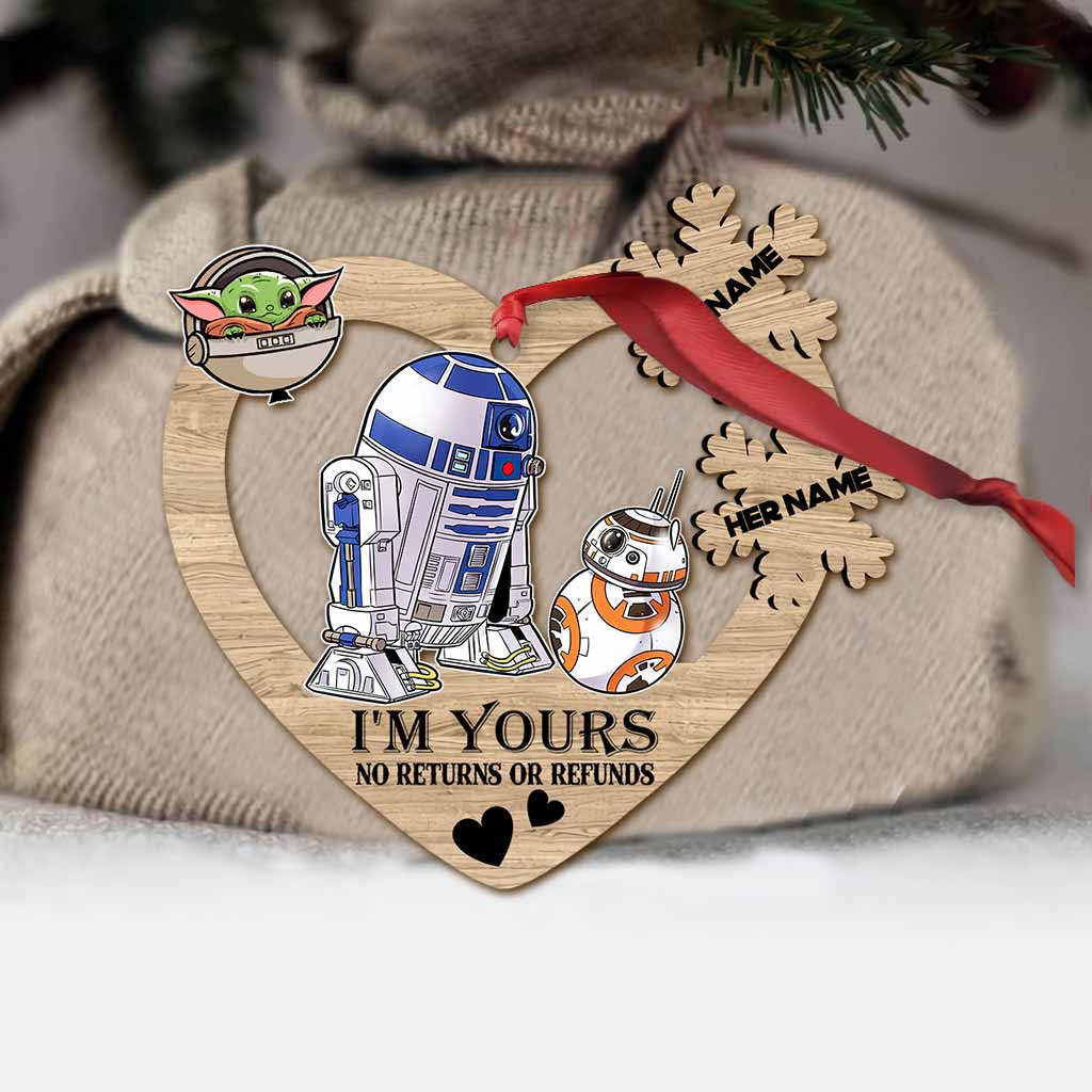Personalized Star Wars Ornament Custom Name Gift for Christmas Ornament GradoCreations