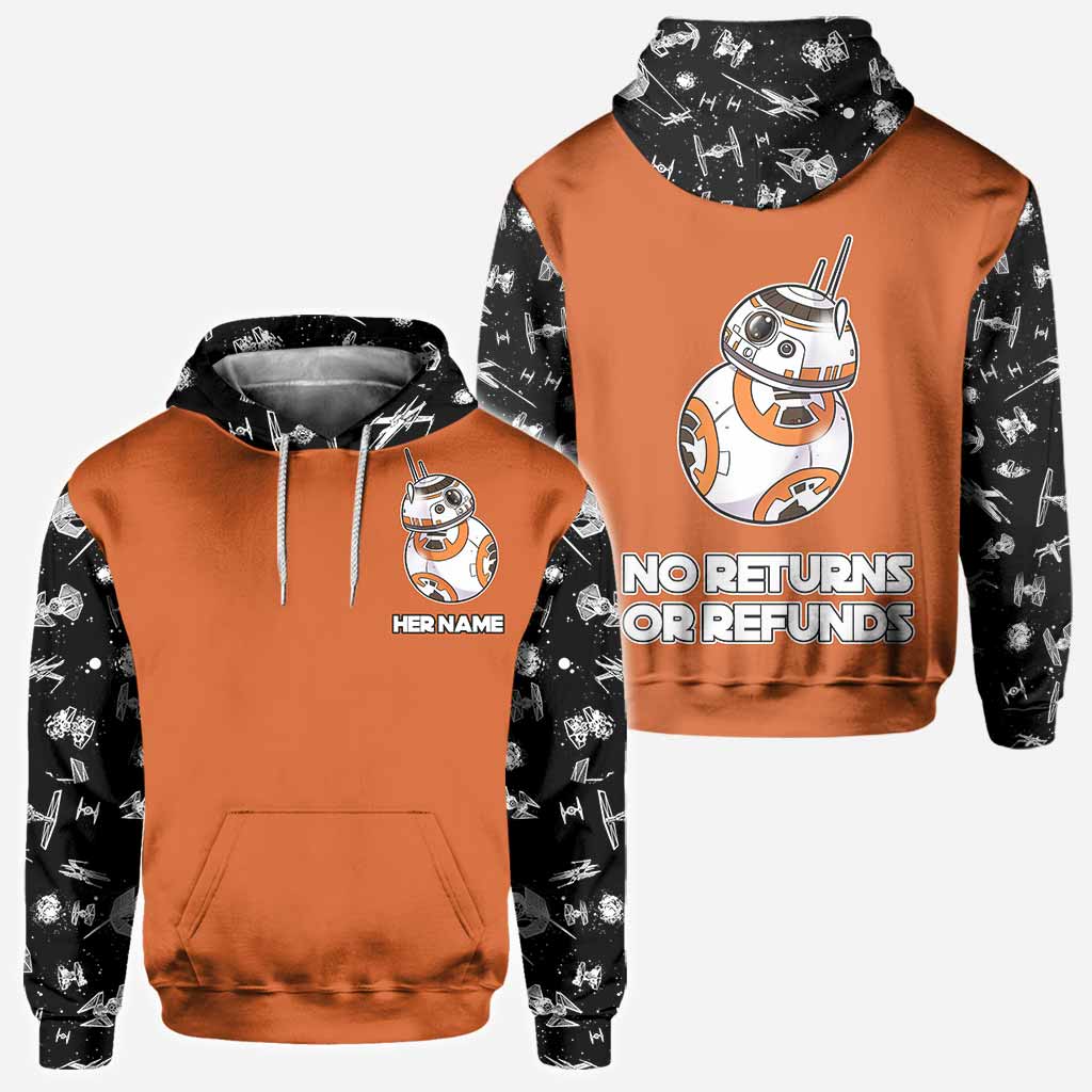 Custom Personalized Star Wars Hoodies with Name for Him & Her All Over Shirt GradoCreations