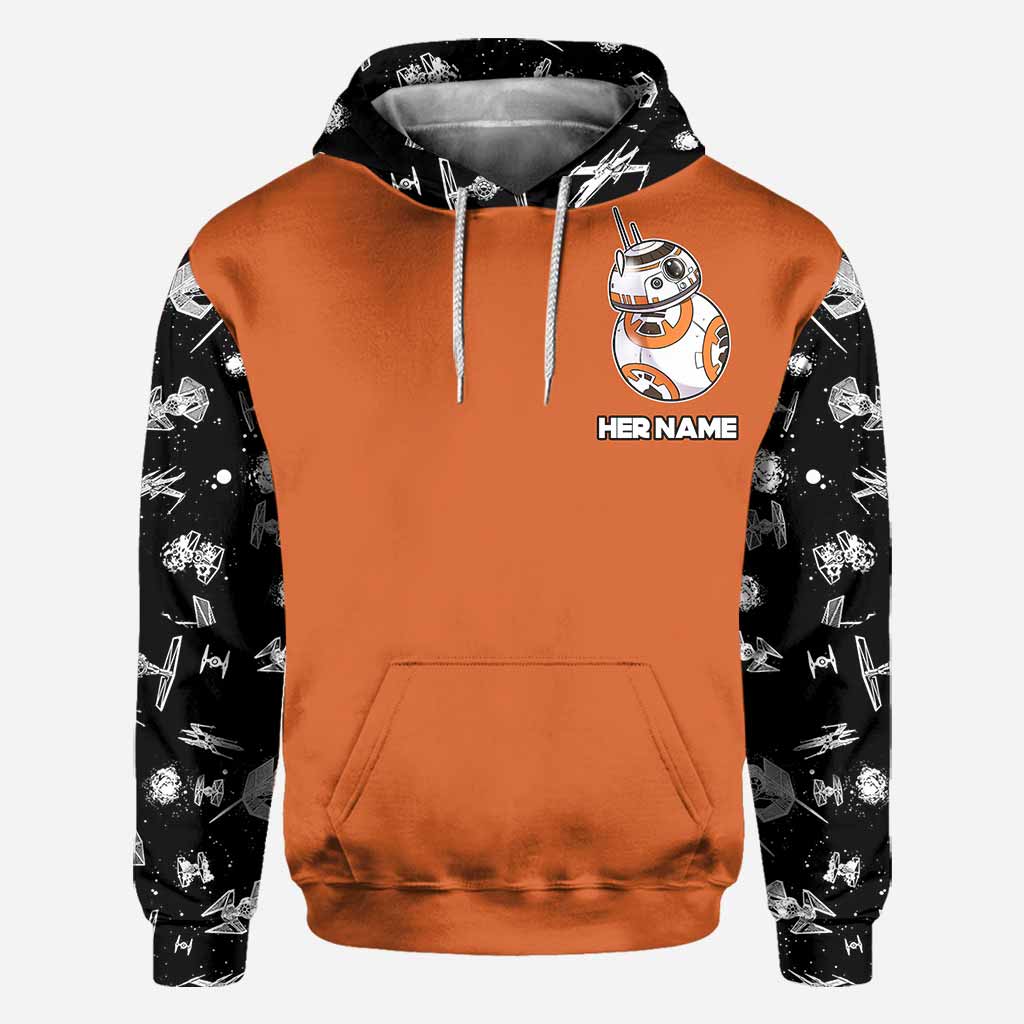 Custom Personalized Star Wars Hoodies with Name for Him & Her All Over Shirt GradoCreations