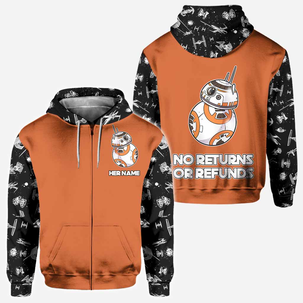 Custom Personalized Star Wars Hoodies with Name for Him & Her All Over Shirt GradoCreations