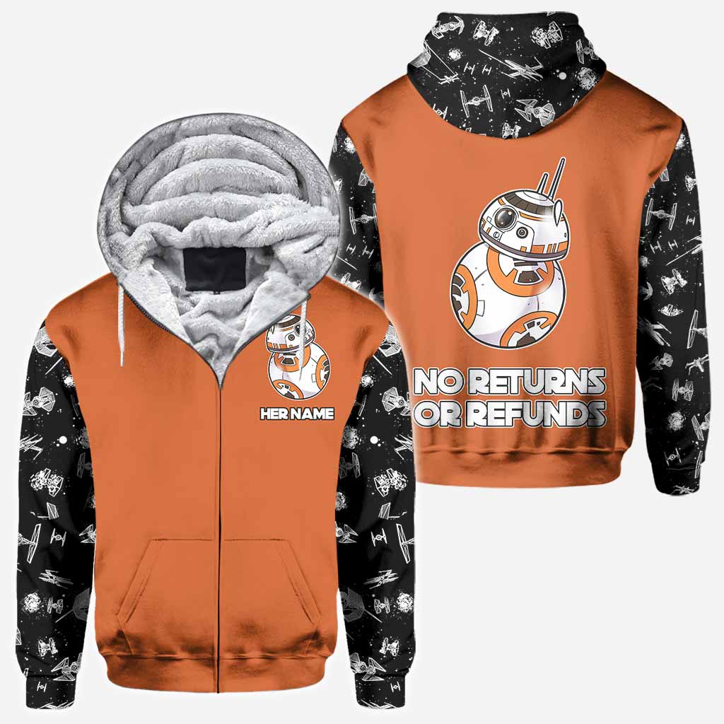 Custom Personalized Star Wars Hoodies with Name for Him & Her All Over Shirt GradoCreations