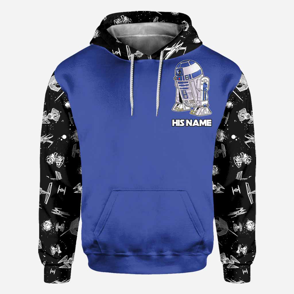 Custom Personalized Star Wars Hoodies with Name for Him & Her All Over Shirt GradoCreations
