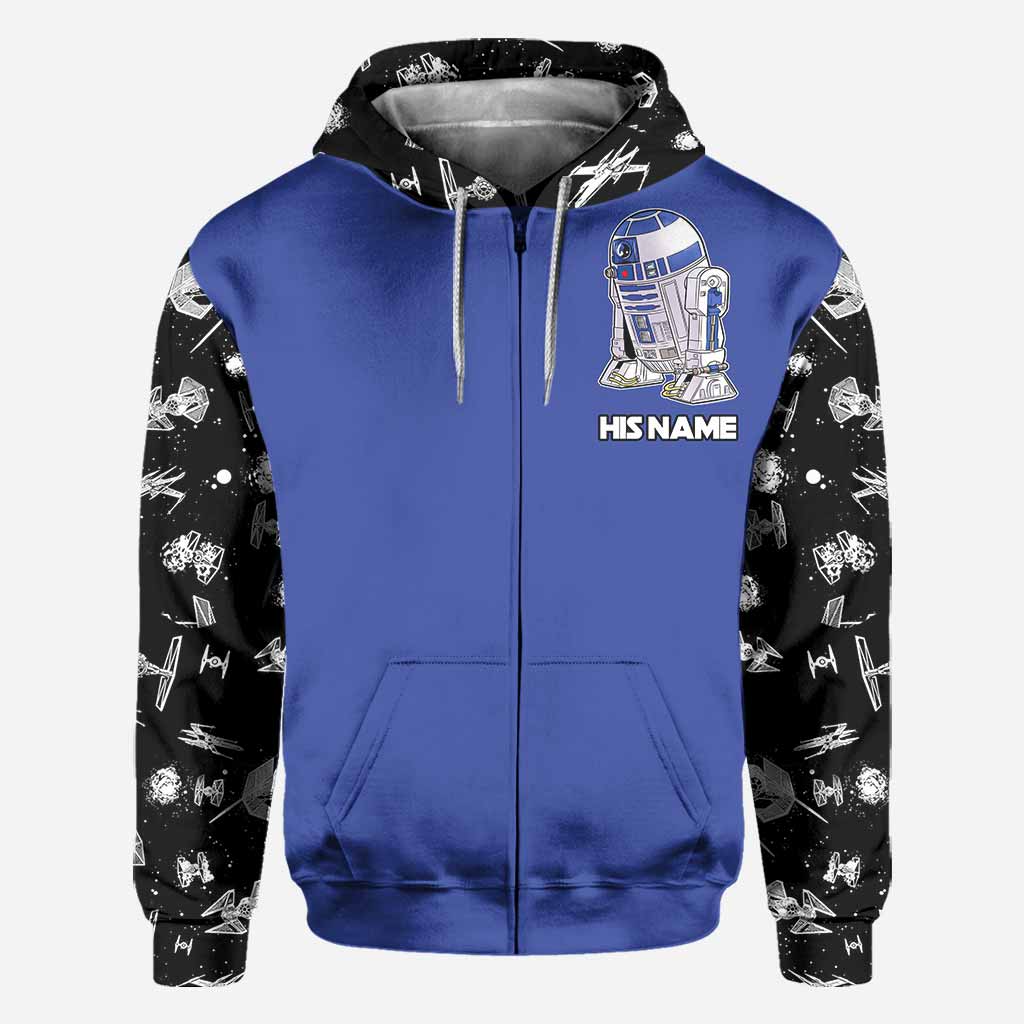 Custom Personalized Star Wars Hoodies with Name for Him & Her All Over Shirt GradoCreations