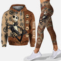 Personalized Vintage Nightmare Hoodie & Leggings Set for Halloween Hoodie & Leggings GradoCreations