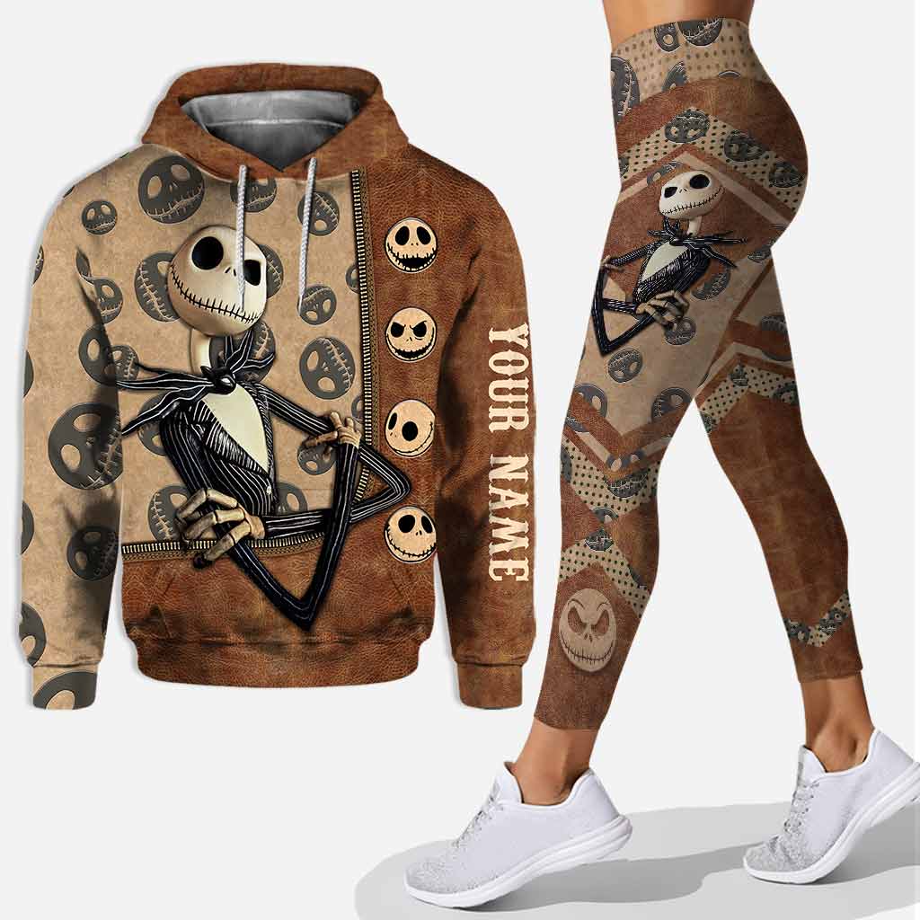 Personalized Vintage Nightmare Hoodie & Leggings Set for Halloween Hoodie & Leggings GradoCreations