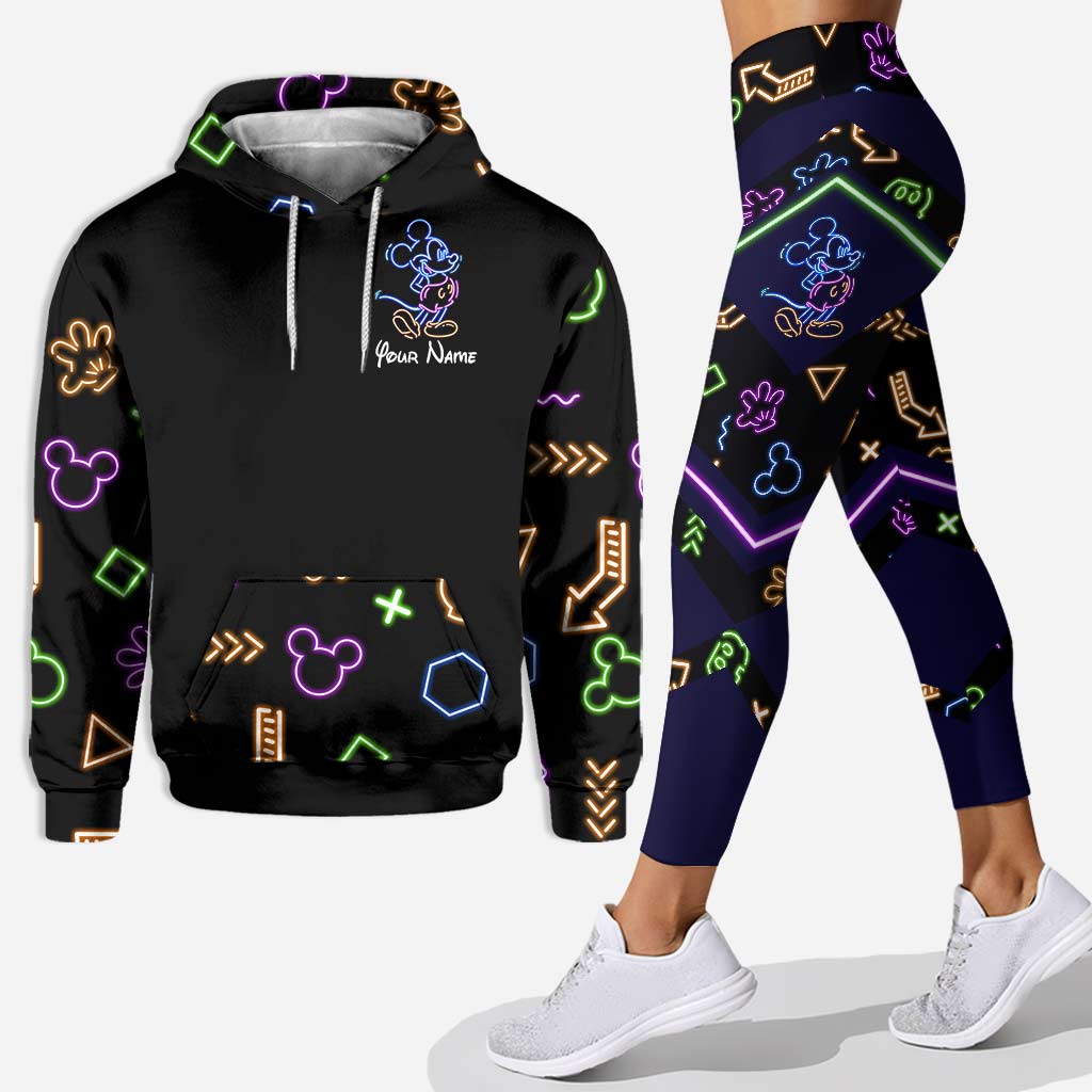 Personalized Mouse Hoodie & Leggings Custom Name Gift Hoodie & Leggings GradoCreations