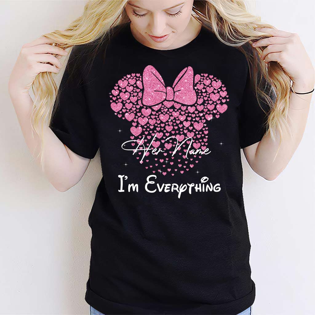 Personalized Mouse T-shirt & Hoodie Custom Name Gift for Couples T-shirt & Hoodie GradoCreations