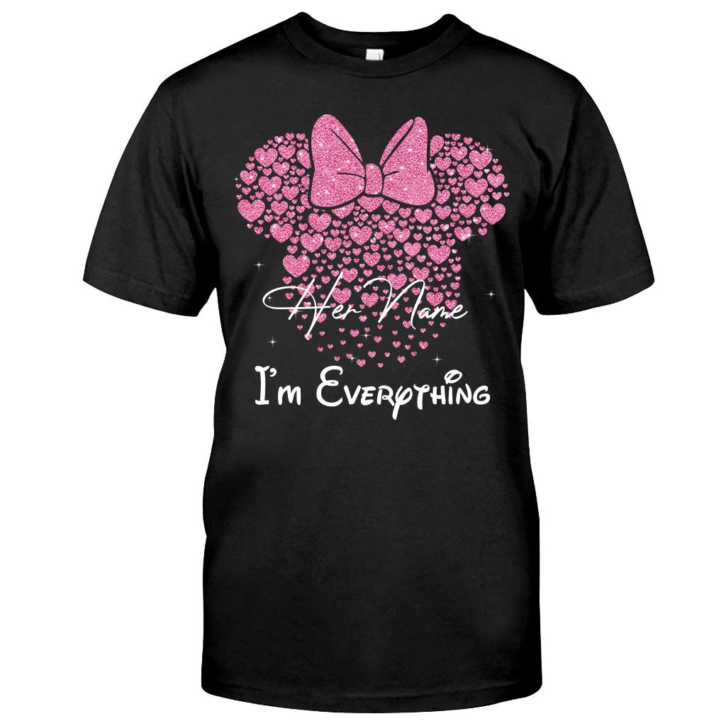 Personalized Mouse T-shirt & Hoodie Custom Name Gift for Couples T-shirt & Hoodie GradoCreations